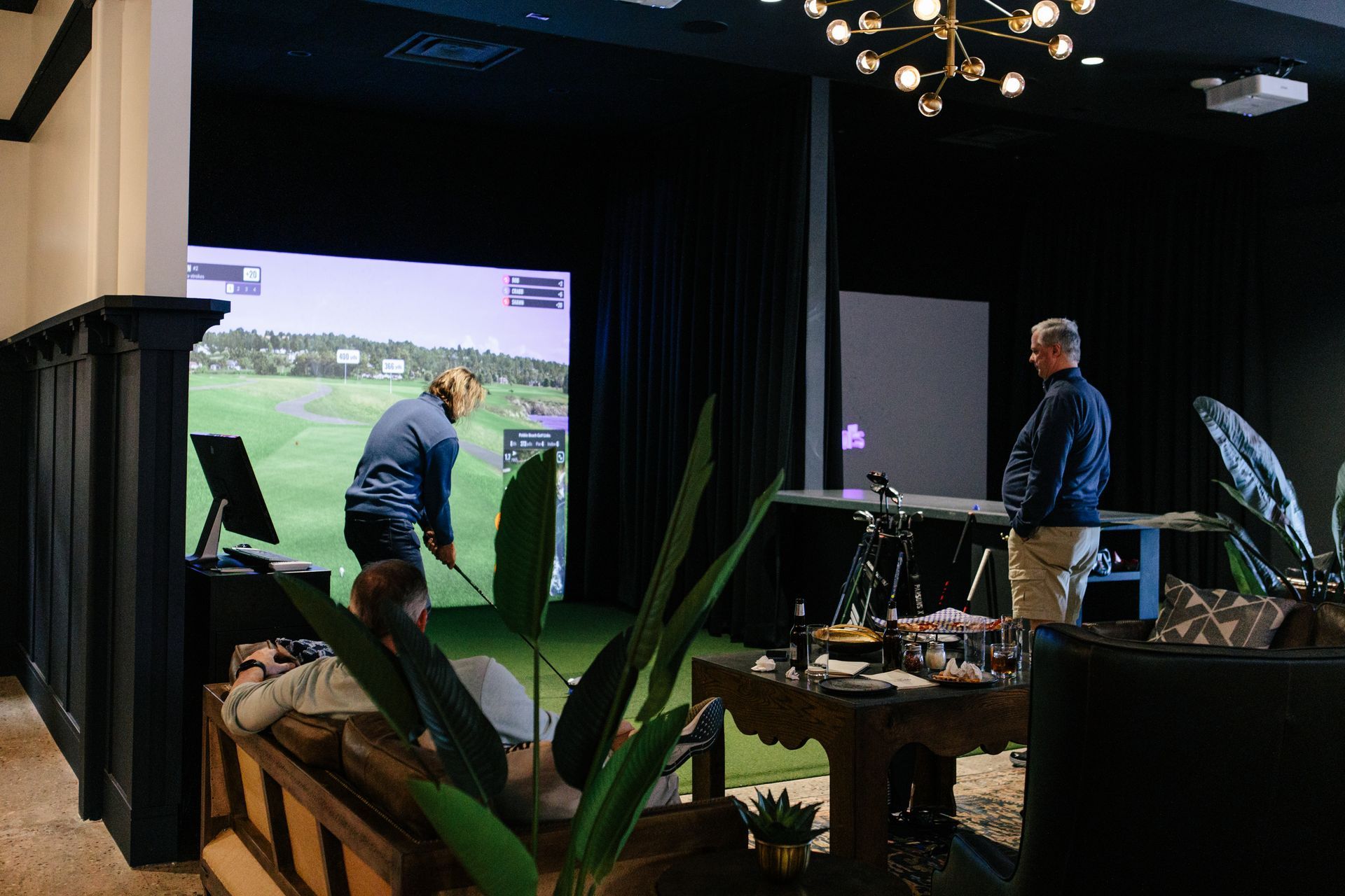 Trevor's Liquor Store E. Mayo, Scottsdale Location Indoor Golf Simulator Bay Picture - 7000 E. Mayo Blvd. Building 25, Phoenix, AZ 85054