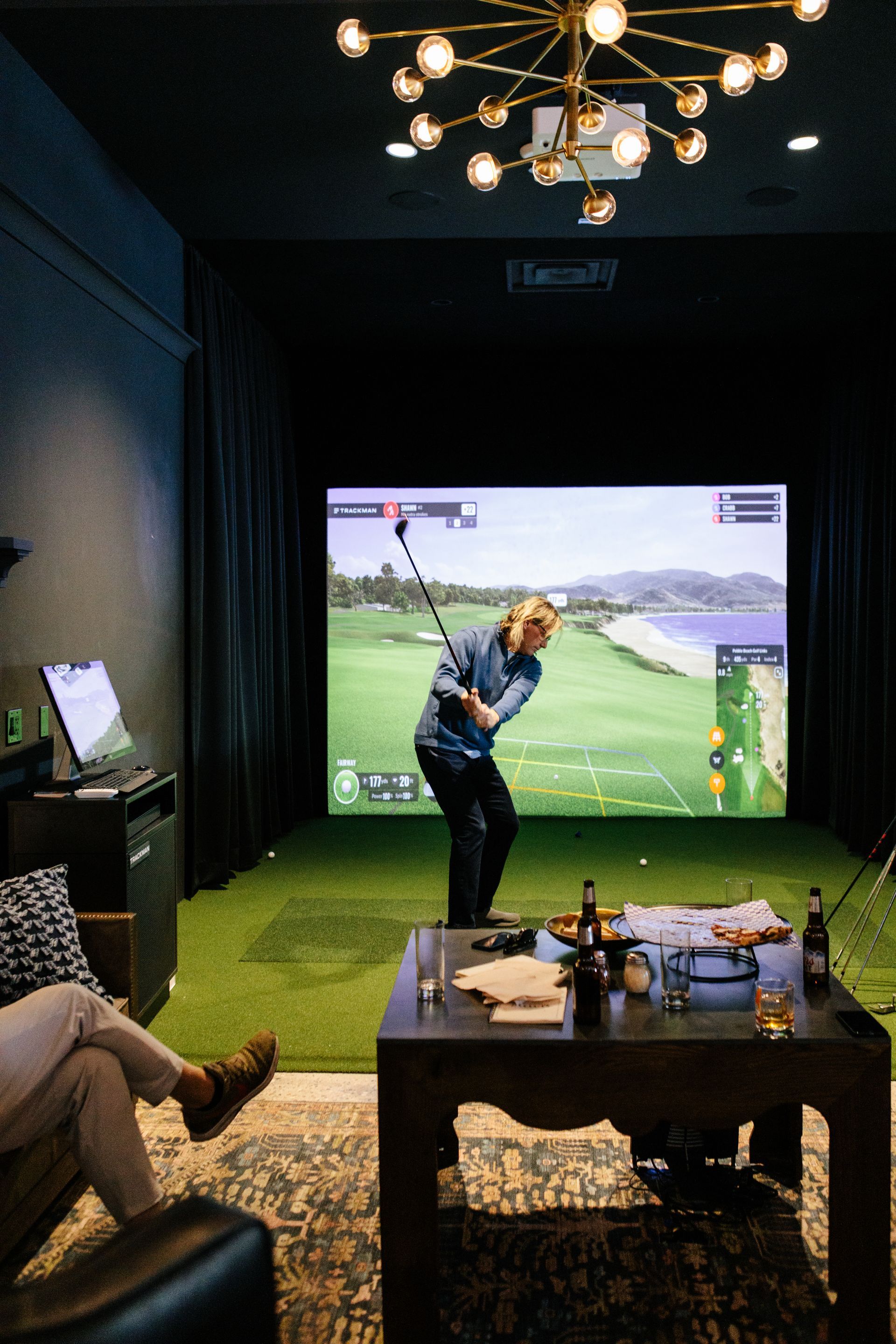 Best golf simulators indoor in Scottsdale is that Trevor is looking
