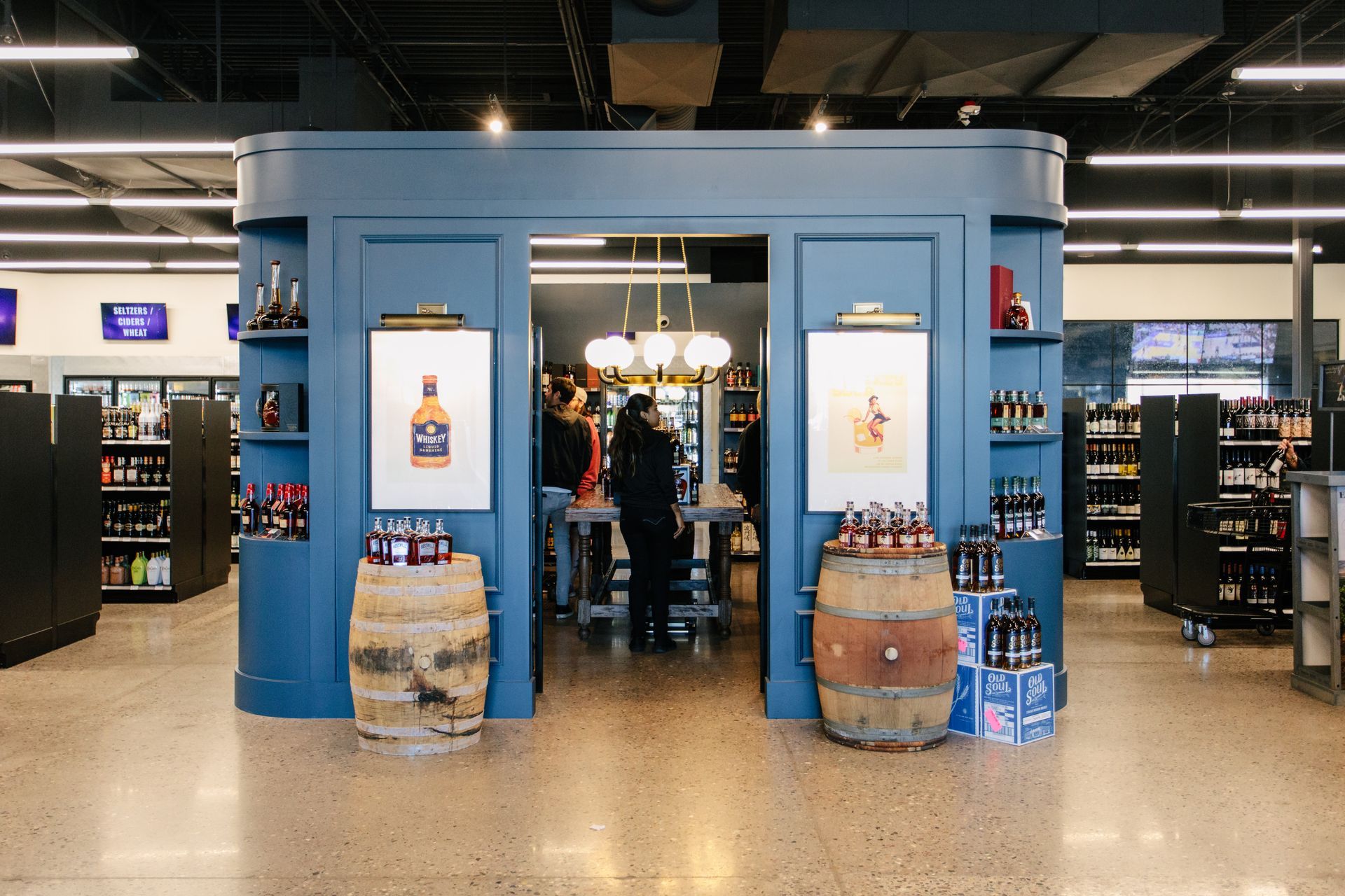 Shop spirit and allocated bourbon to Trevor's liquor