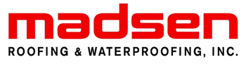 logo: madsen roofing and waterproofing
