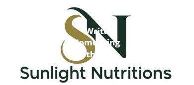 A logo for sunlight nutritions is shown on a white background.
