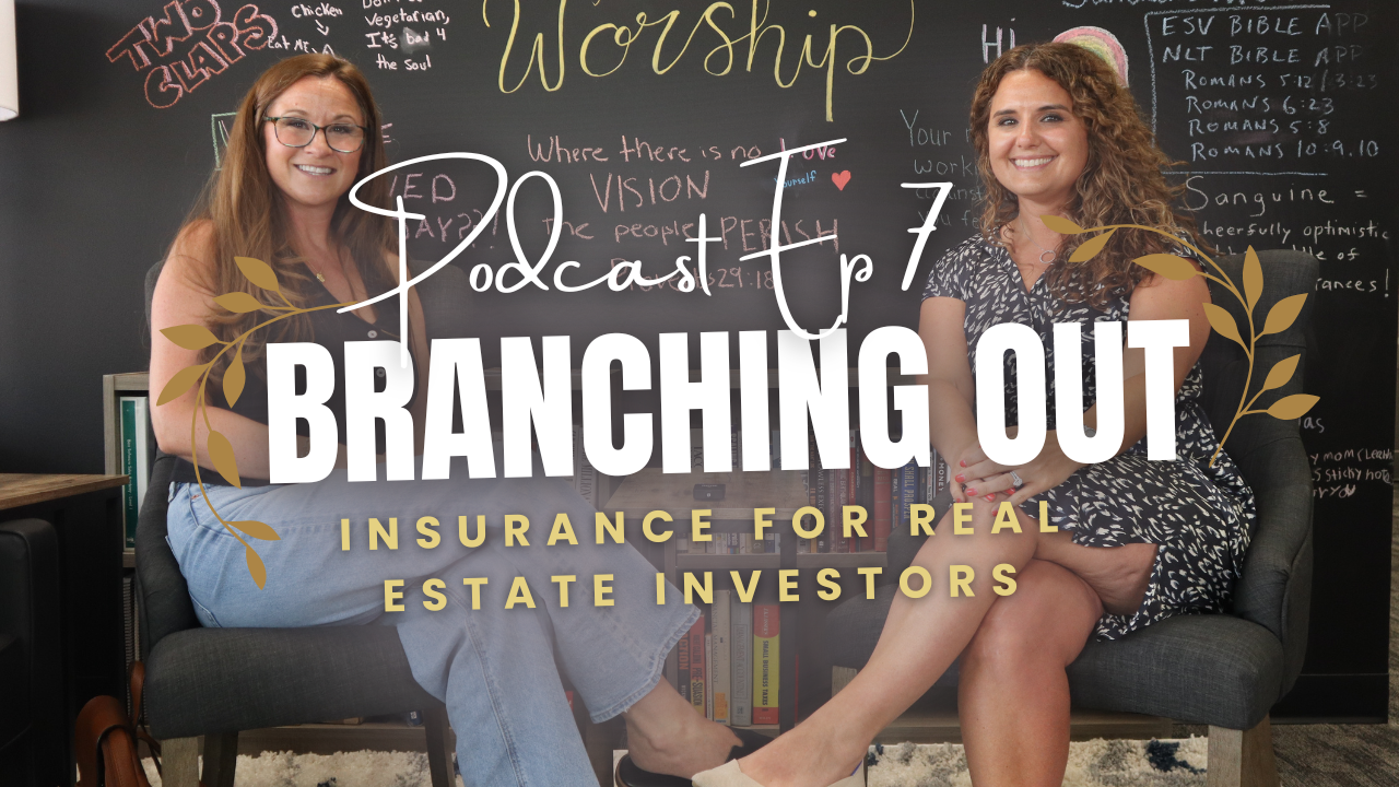 Insurnce agent Jessica and Real Estate Investor Christina sit down for a podcast