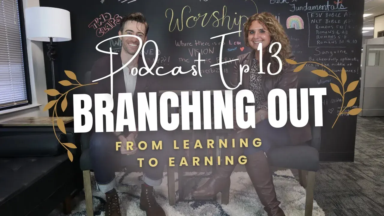 Nolan and Christina on Branching Out Podcast