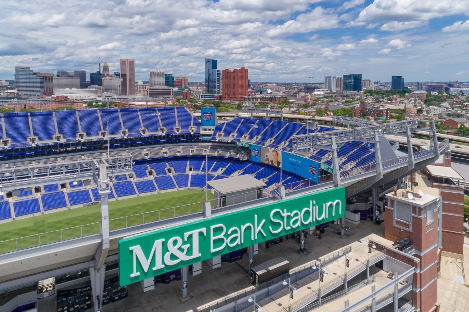 M&T Bank Stadium aerial drone shoot by Craig Westerman