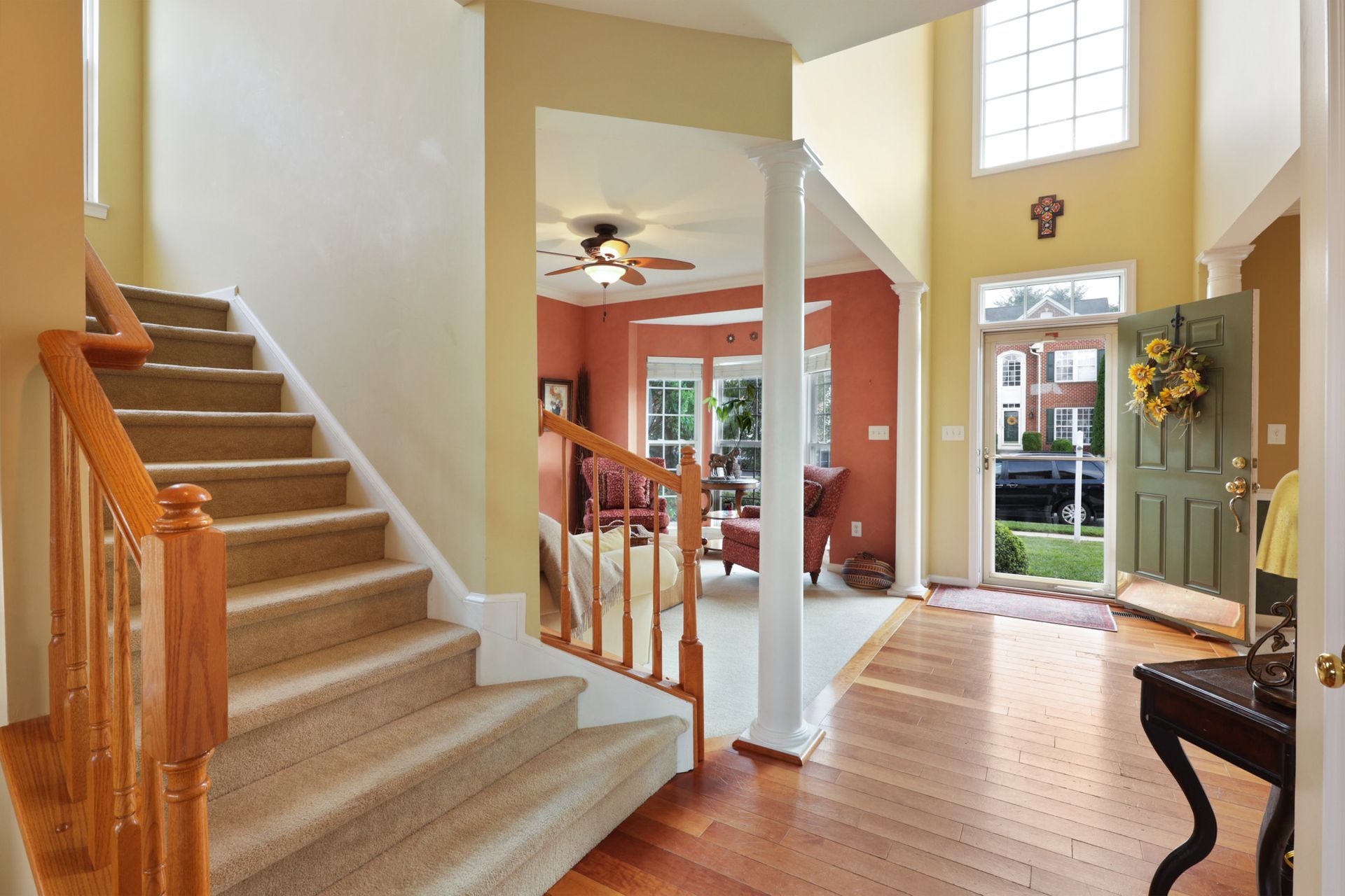 Beautiful indoor photo shoot of quaint Bel Air Home by Craig Westerman.