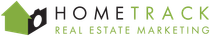 the logo for hometrack real estate marketing