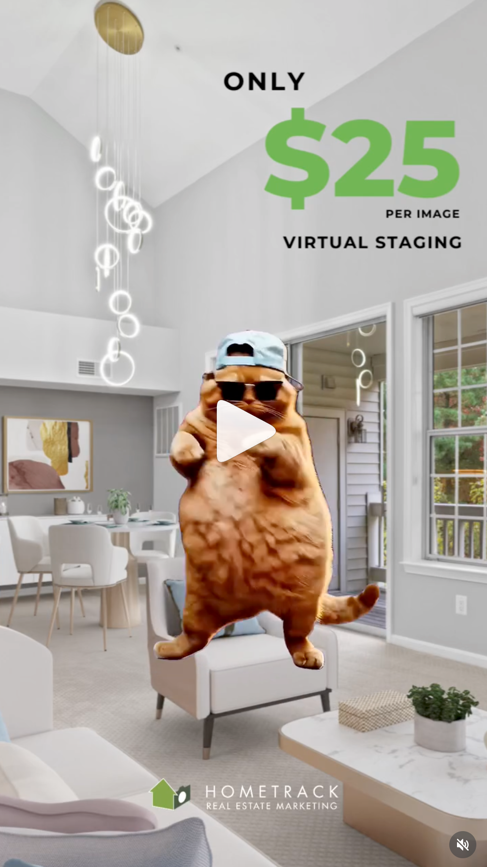 Hometrack real estate Instagram Reel neighborhood context