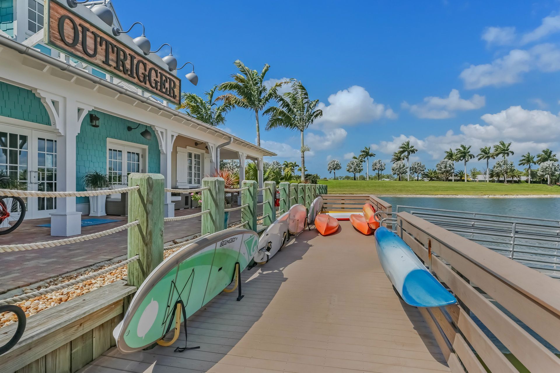 Beautiful Marco Island home patio with pool