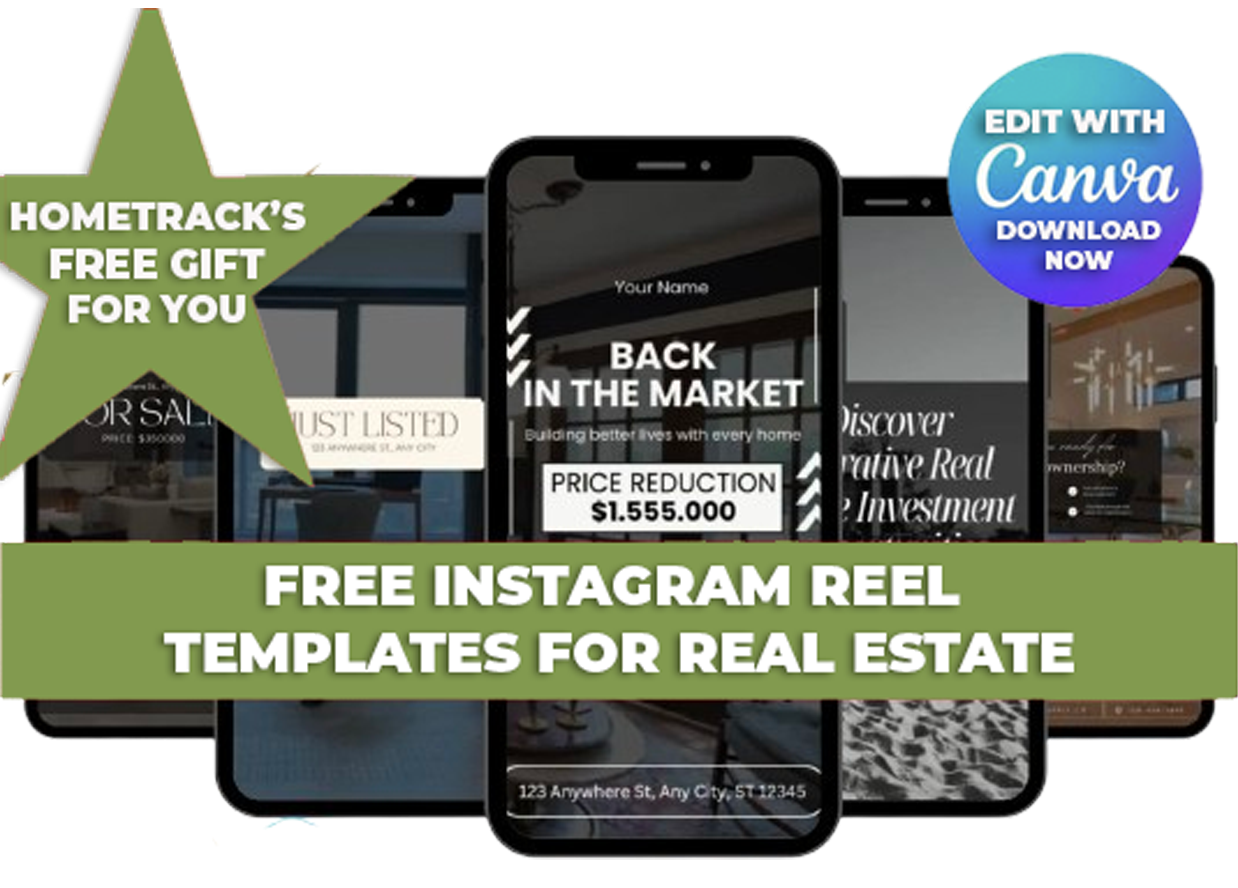 60+ FREE REAL ESTATE INSTAGRAM REEL TEMPLATES - EDITABLE IN CANVA