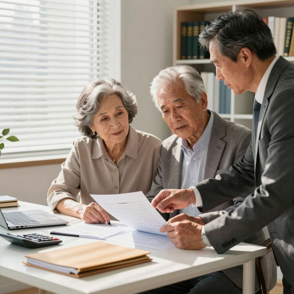 Palm trees against a blue and gold sky.