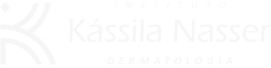 Logotipo do instituto kassila nasser é mostrado em fundo branco