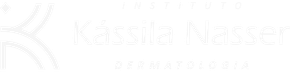 Logotipo do instituto kassila nasser é mostrado em fundo branco