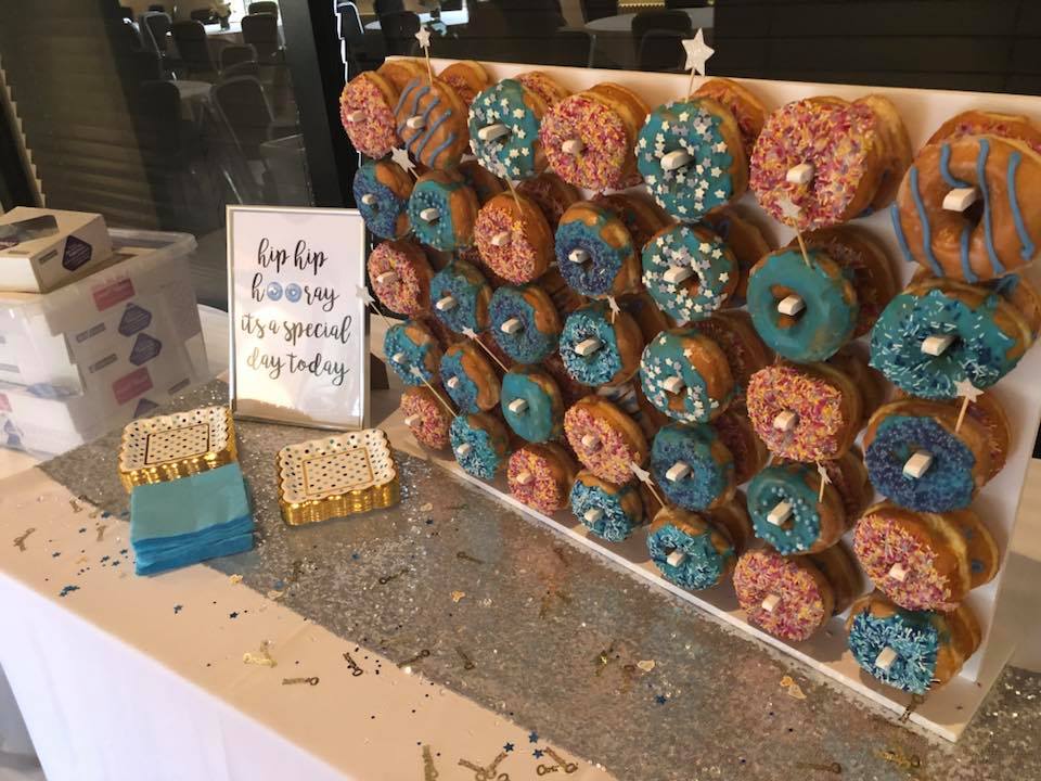 candy and doughnut wall hire 3