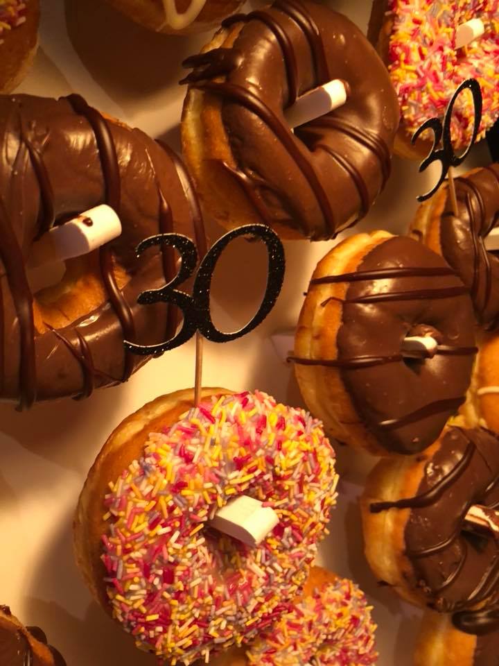 candy and doughnut wall hire 4