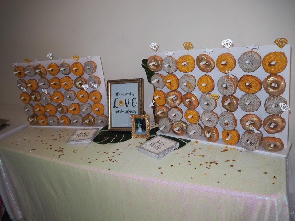 candy and doughnut wall hire 6