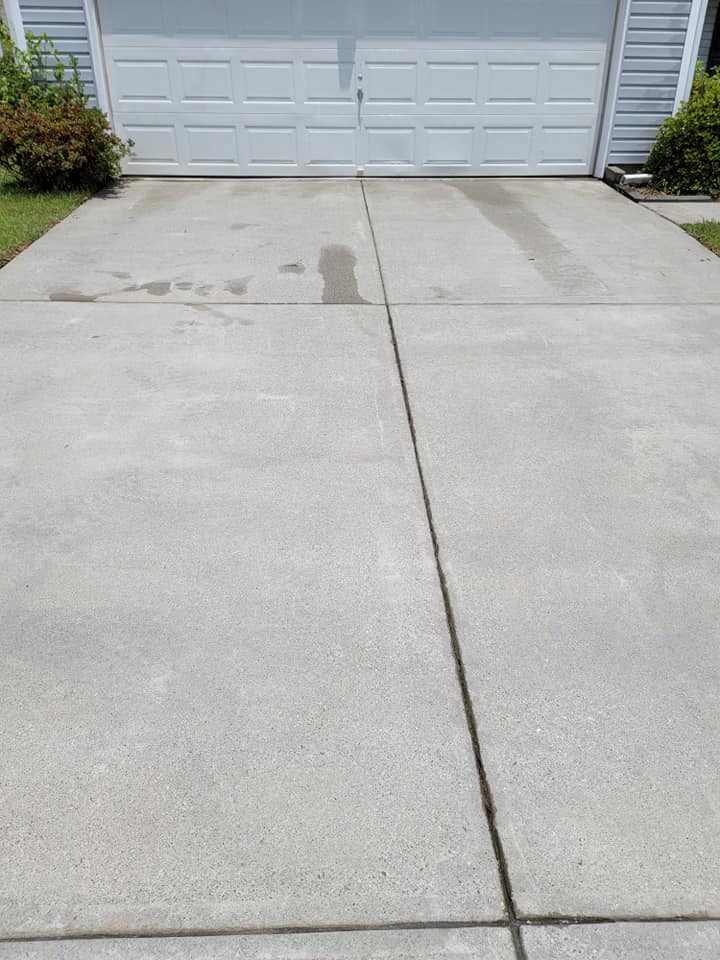pressure washing