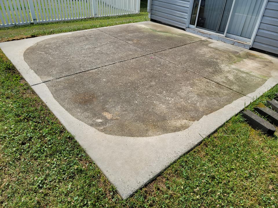 pressure washing