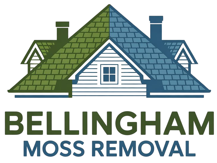 Bellingham Moss Removal company logo showing a clean roof