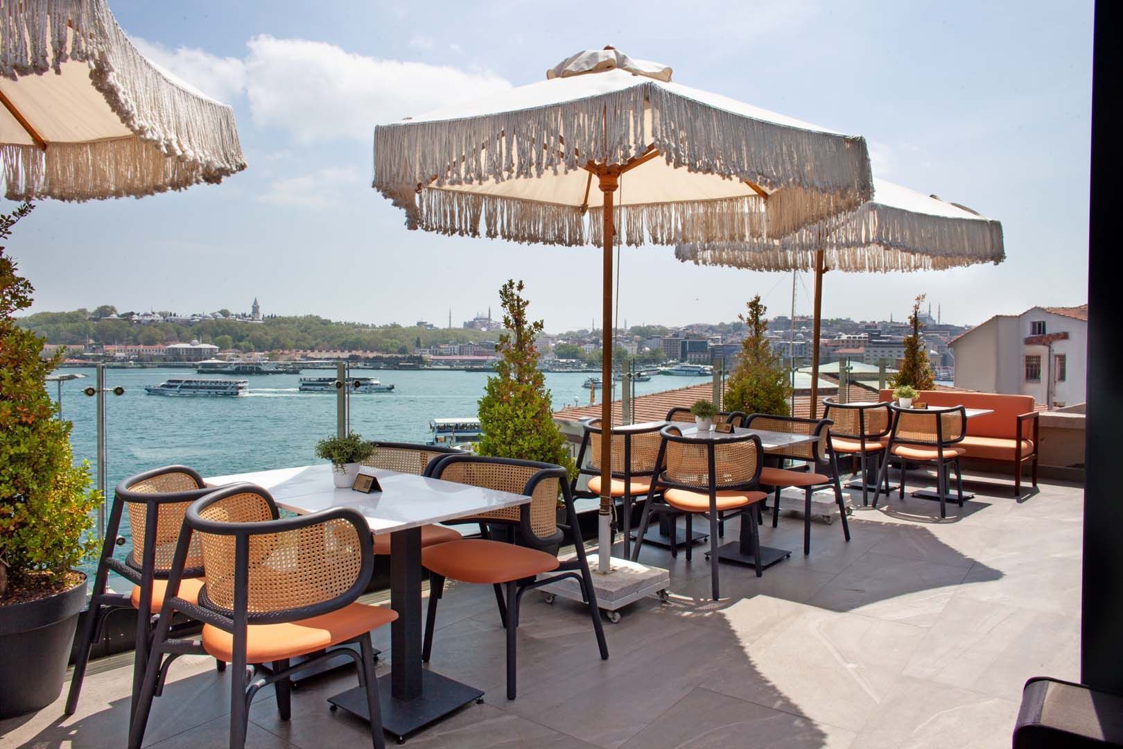 The Wings Hotel Istanbul, teras