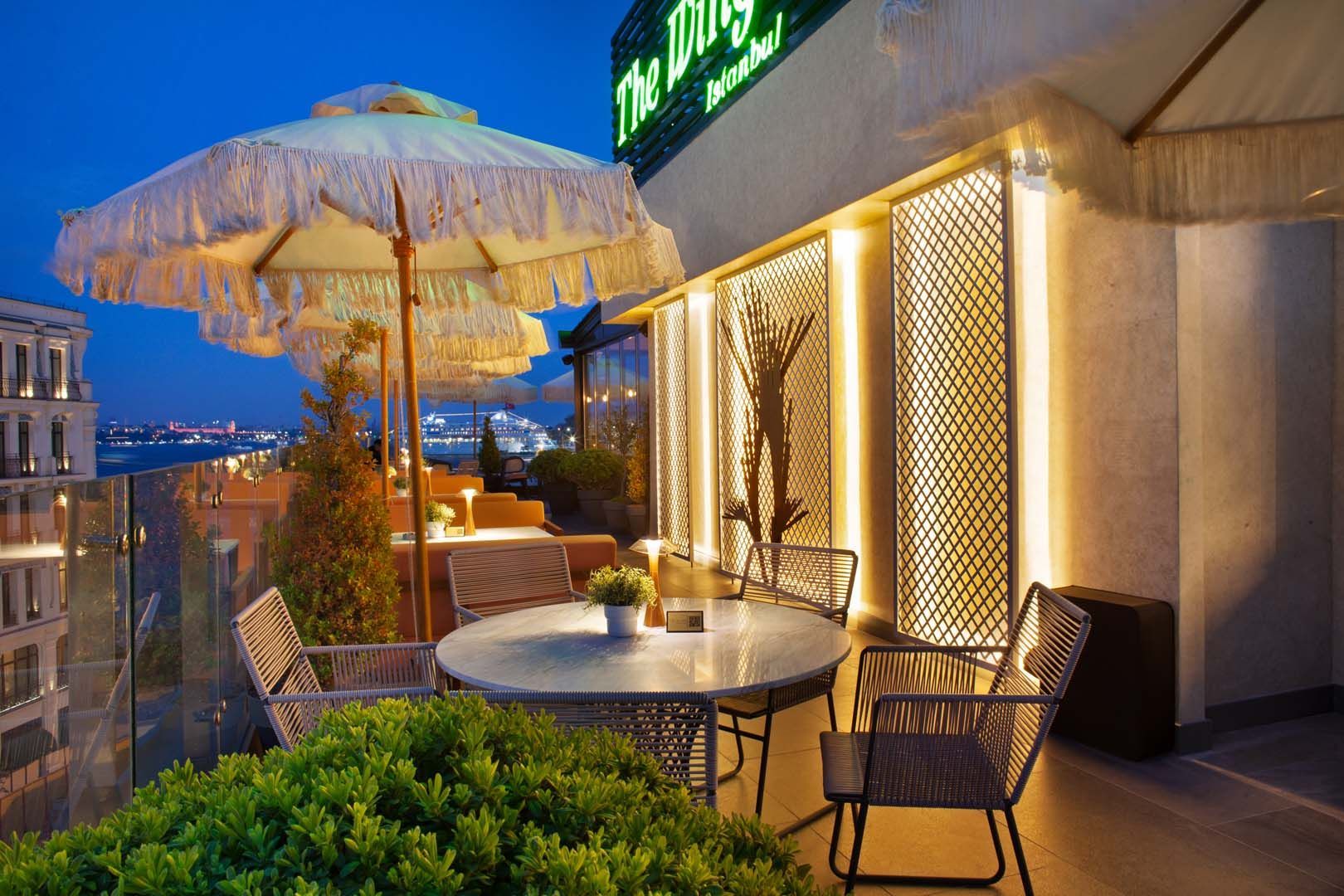 The Wings Hotel Istanbul, roof 