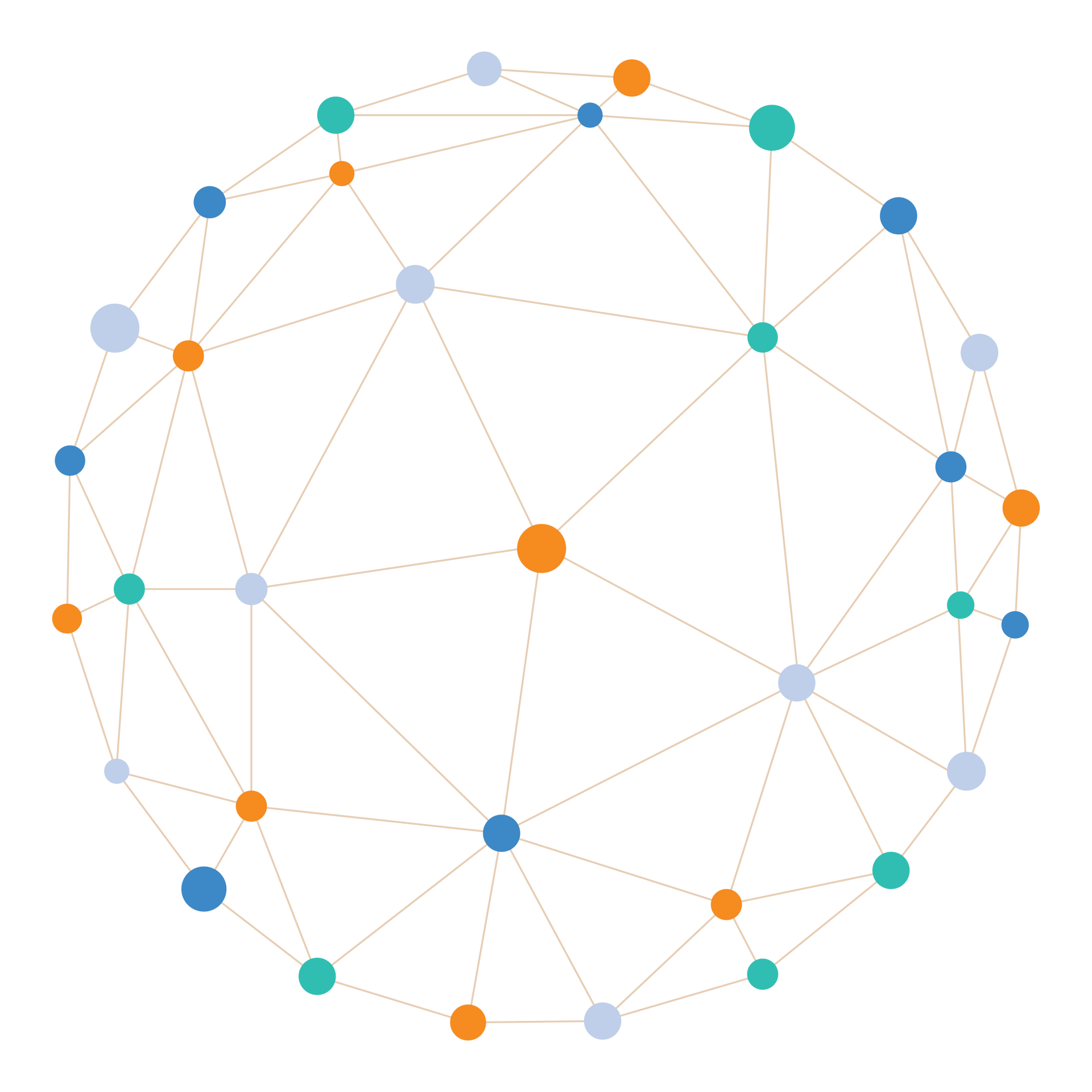 A computer screen with a magnifying glass and a speech bubble.