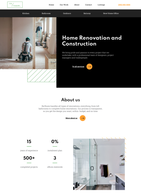 Renovation and Construction