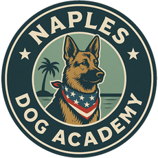 Naples Dog Academy Logo German Shepard