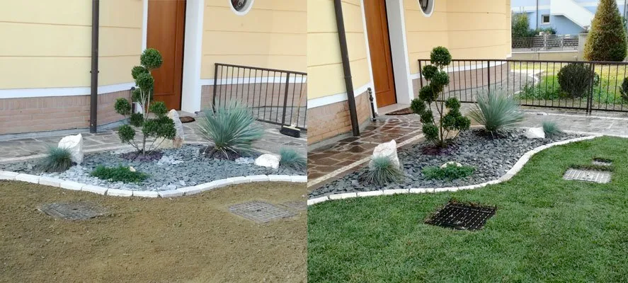 Giardino Prima e dopo 1