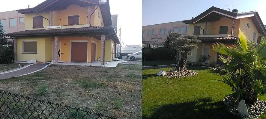 Giardino Prima e dopo 2