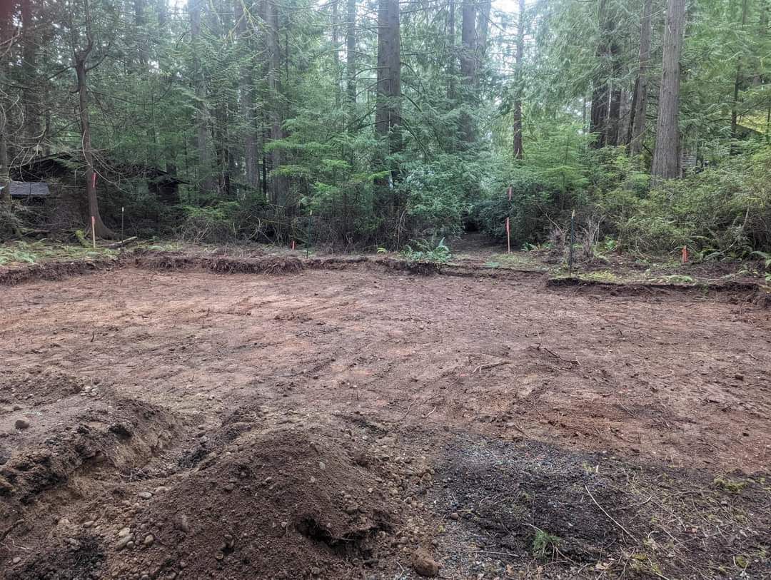 A Dirt Field In The Forest - Shelton, WA - D&T Excavating LLP