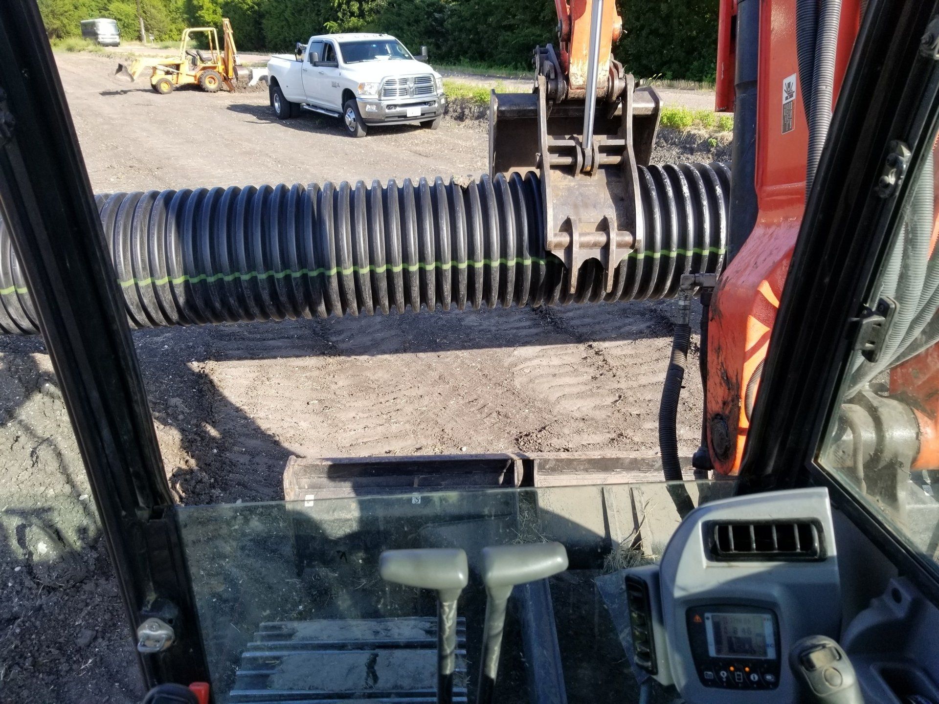 Sewer Pipe by the Truck - Dallas, TX - All Around Septic Service Co