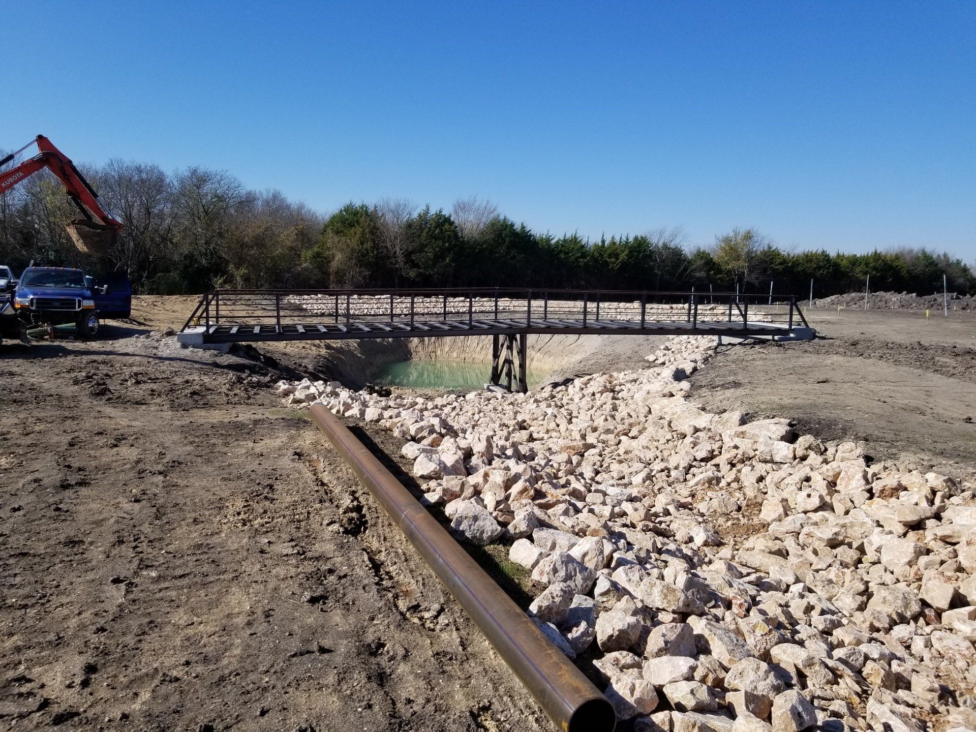 Field with the Bridge - Dallas, TX - All Around Septic Service Co