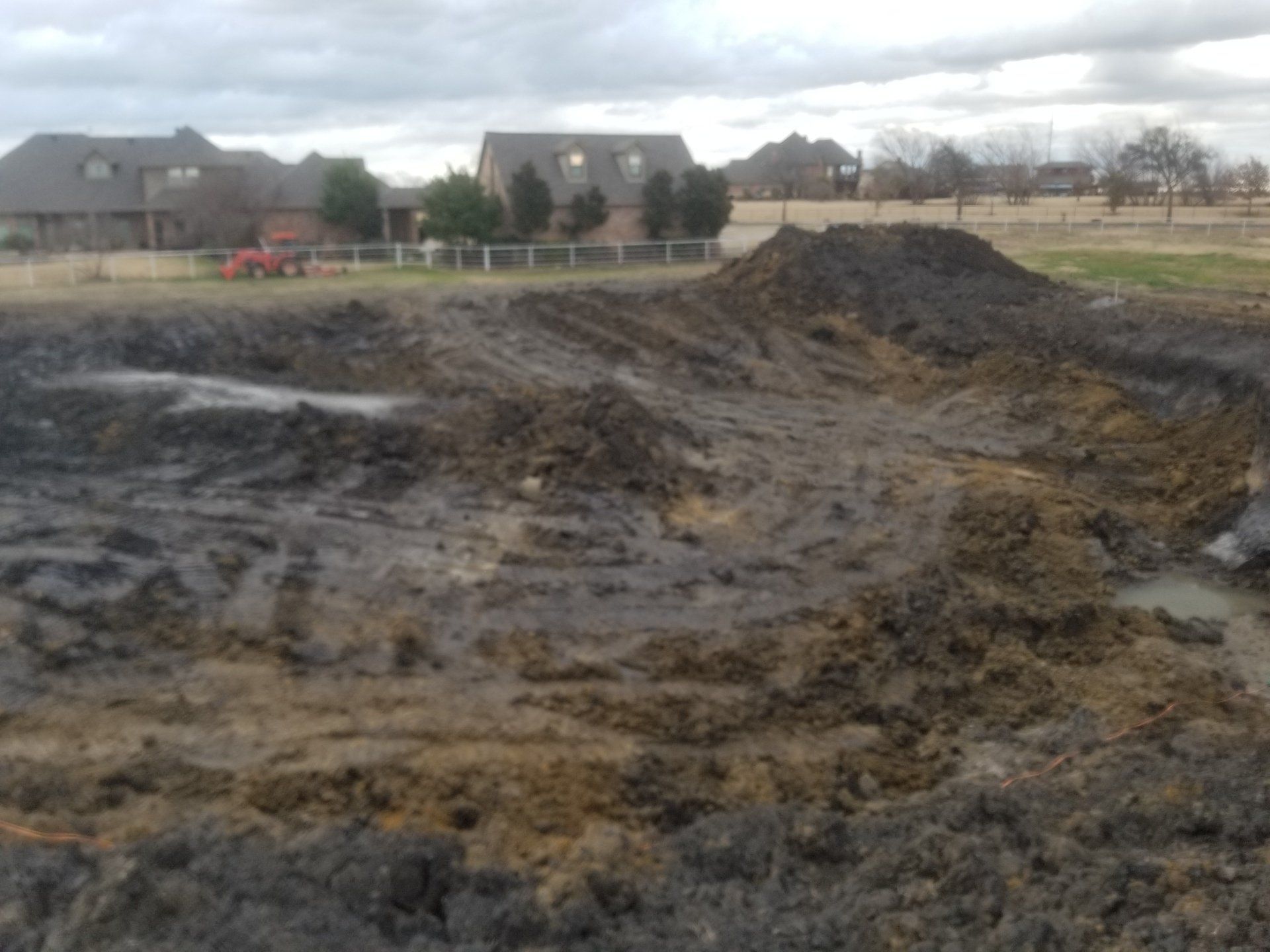 Clearing Up the Muddy Field - Dallas, TX - All Around Septic Service Co
