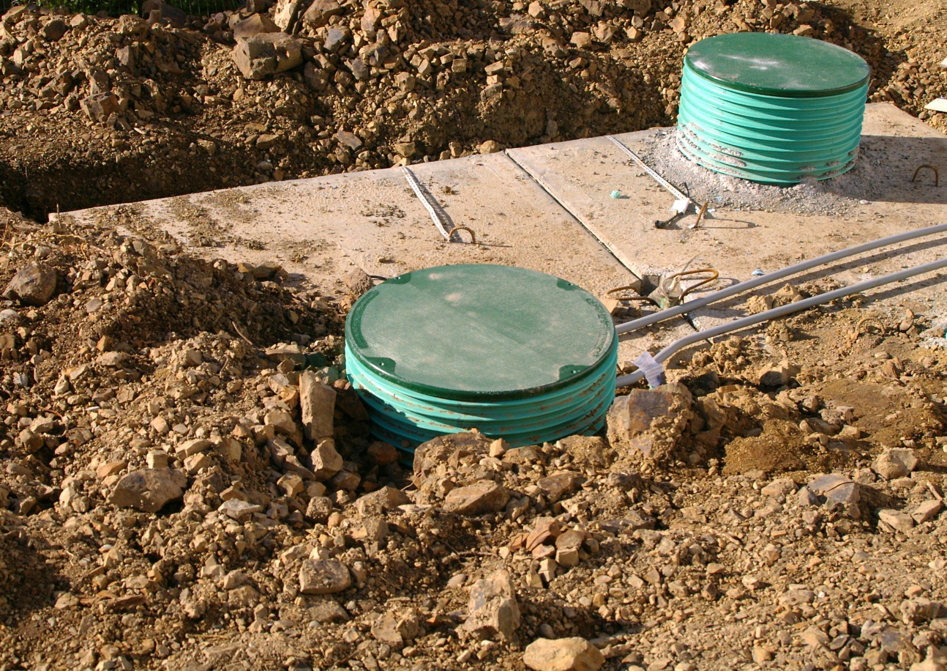 Installing Sewer Pipes - Dallas, TX - All Around Septic Service Co