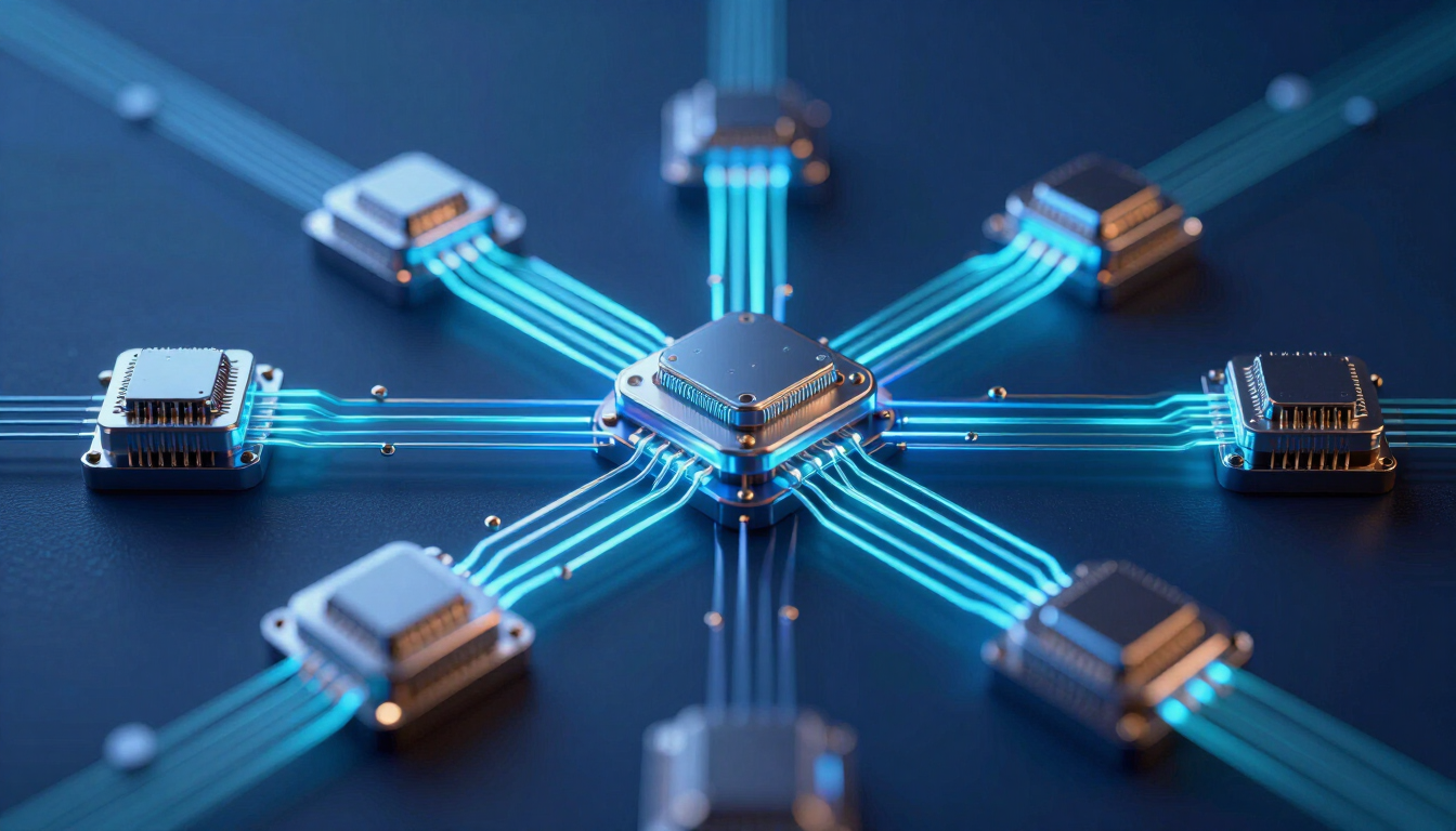 Digital representation of electronic components and supply chain risk management connectivity.
