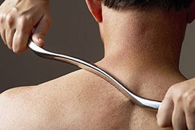 Graston Technique (GT) Instruments used by chiropractor