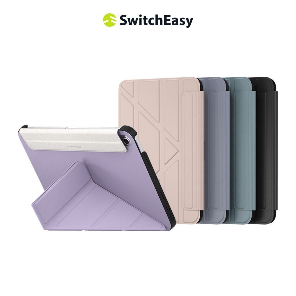 SwitchEasy 魚骨牌  2021 Origami iPad mini6 多角度支架折疊保護套 8.3吋