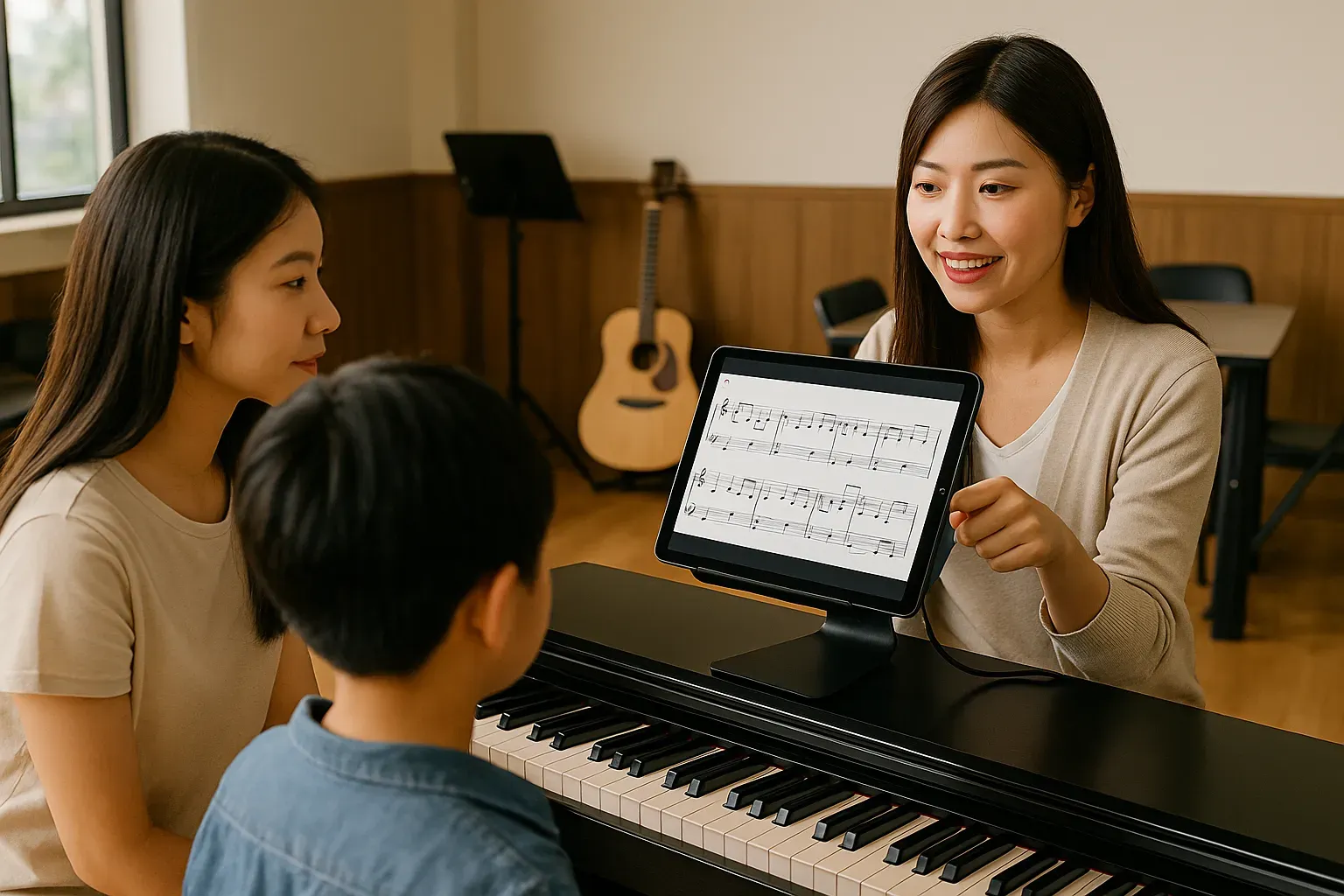 音樂教室ipad看譜