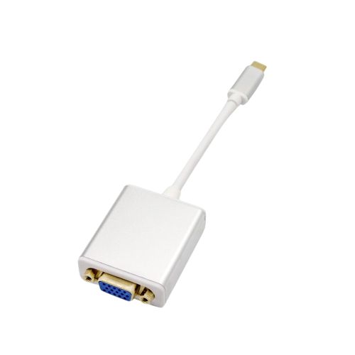 【atake】Type-C轉VGA轉接器 支援4Kx2K 60Hz HDCP