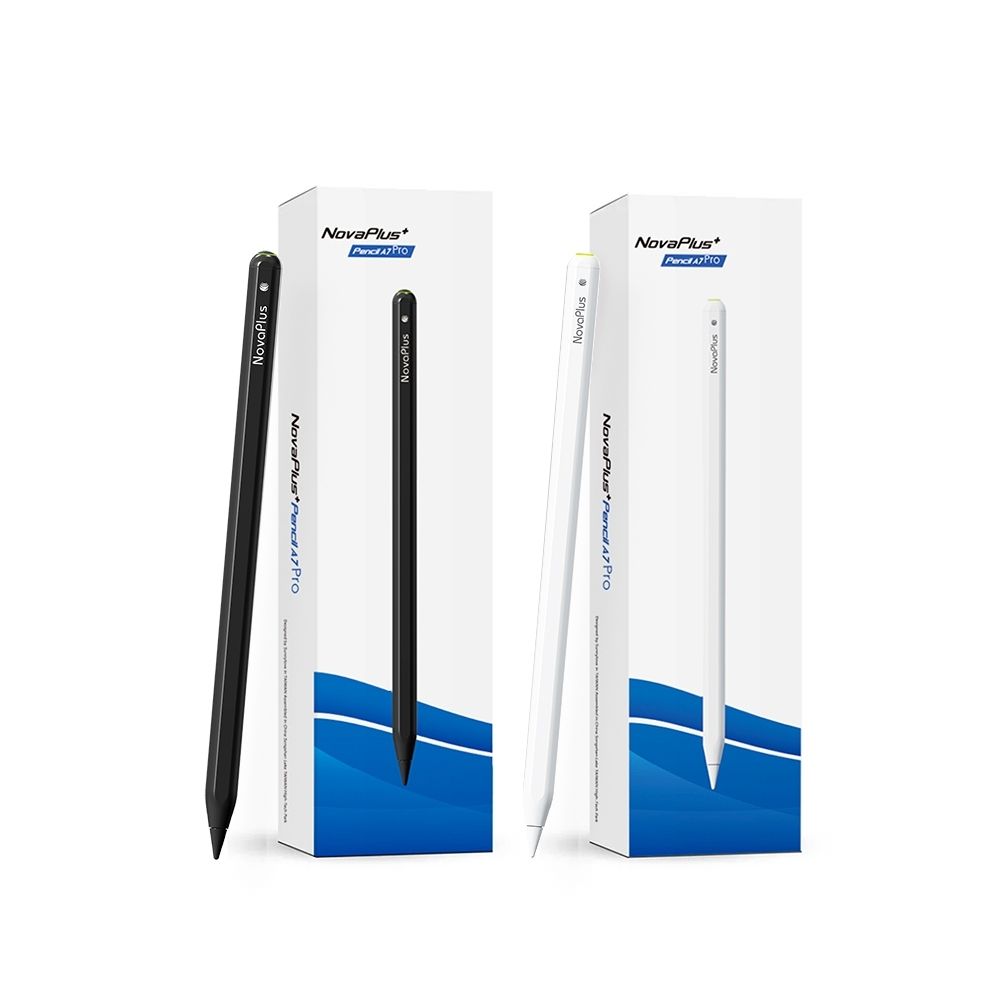 【NovaPlus】磁吸充電/傾斜角iPad Pencil A7 Pro平板觸控筆:apple pencil 1 2替代