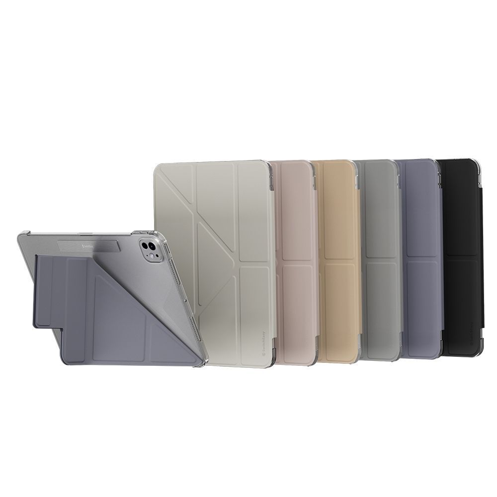 SwitchEasy Origami Nude iPad 多角度透明保護套Air/Pro/mini/iPad10/M4