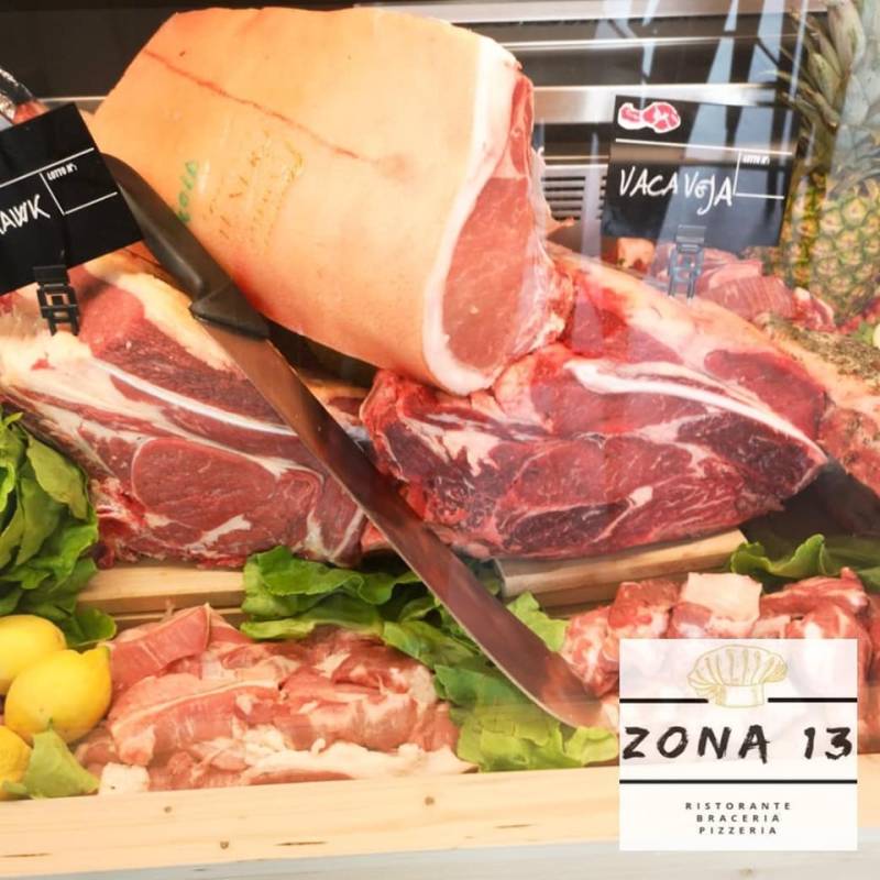 la carne fresca di zona 13