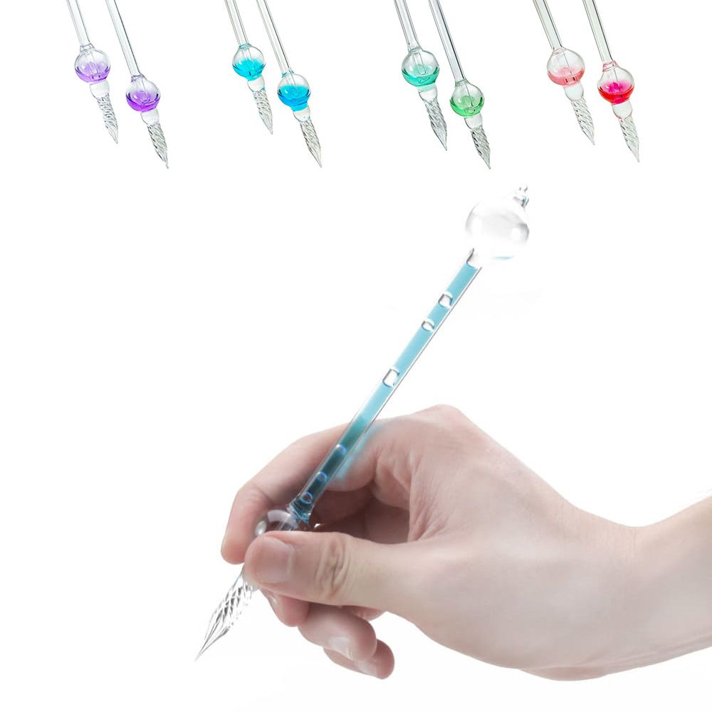 溫控泡泡玻璃沾水筆(共四色)