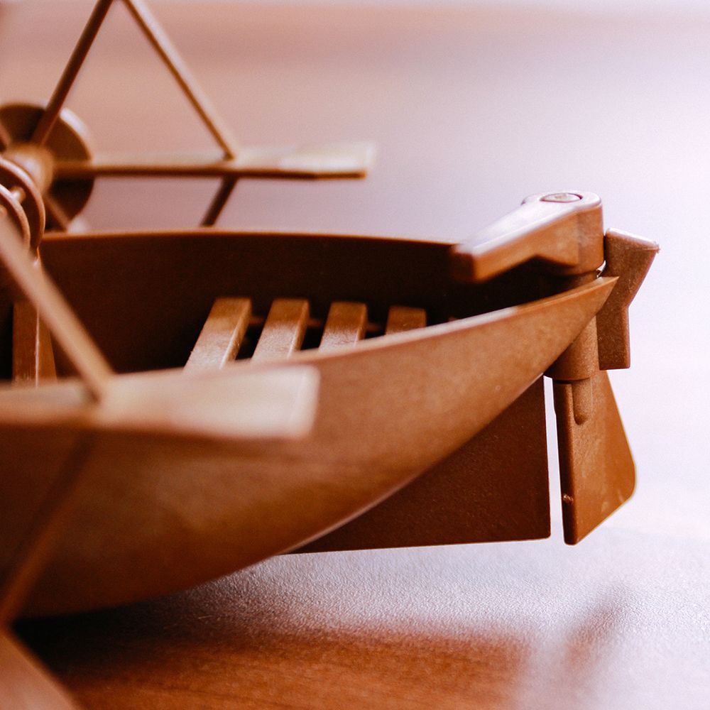 收藏達文西 - 槳葉船