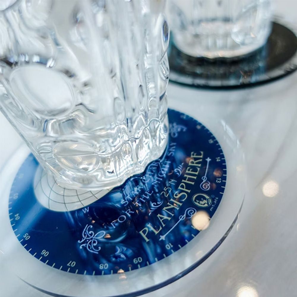 星座盤雙層杯墊組