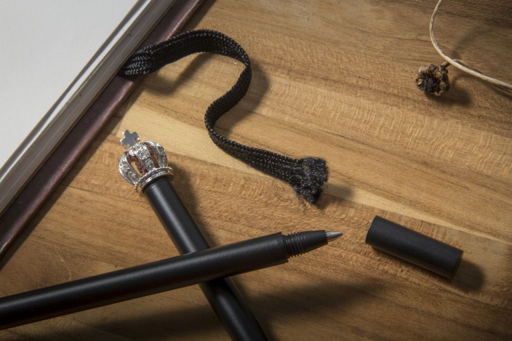 【DT&CREATION】 鉛筆造型國王鋼珠筆-長版