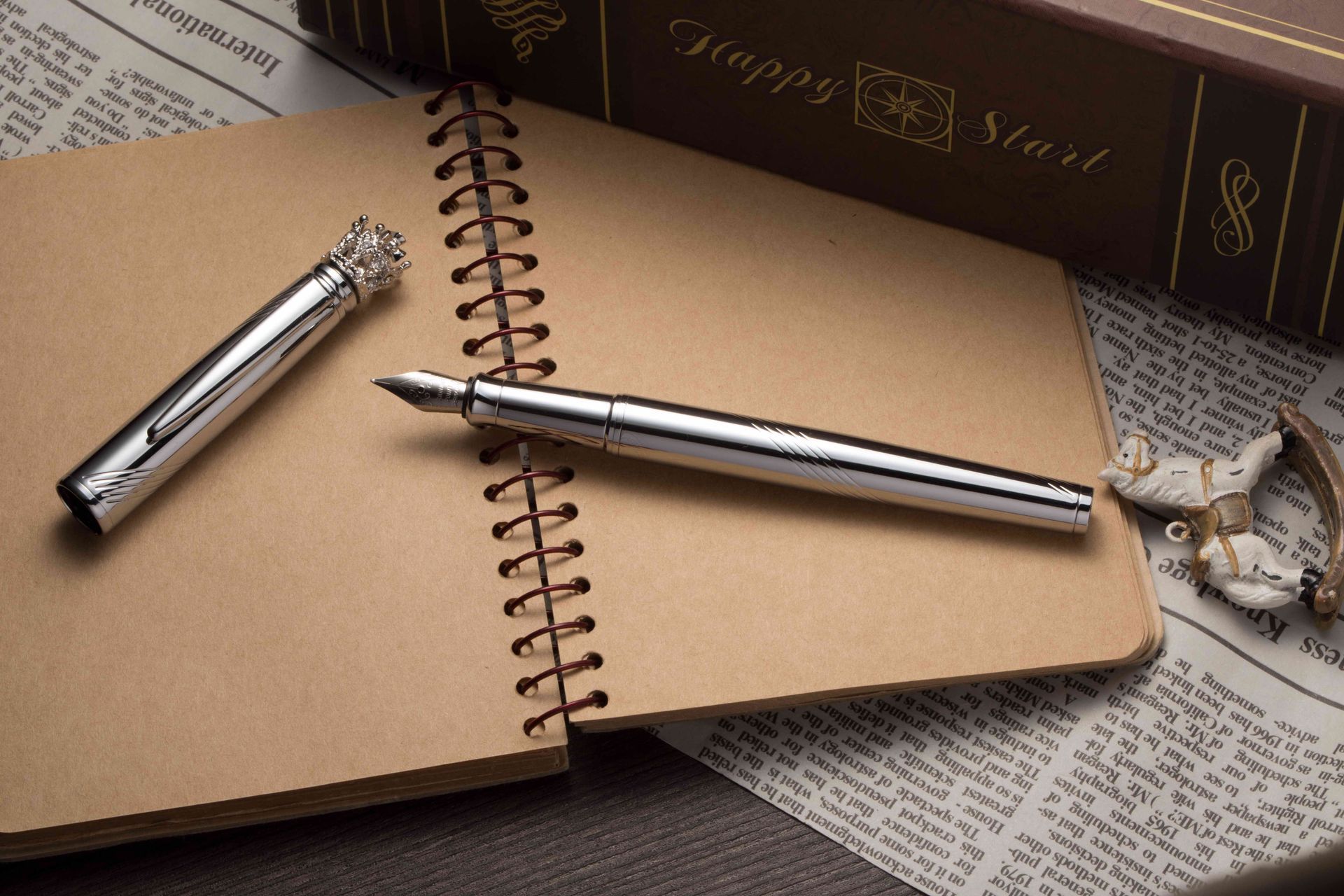 【DT&CREATION】心靈的主宰-權力權威皇后鋼筆(飛機造型筆夾)