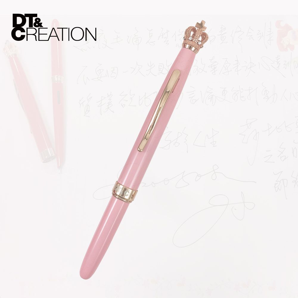 【DT&CREATION】融通古今迷你皇冠小鋼筆 - 附項鍊
