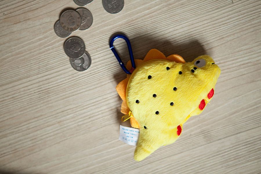 【我的恐龍小當家】君君劍龍零錢包/鑰匙包吊飾