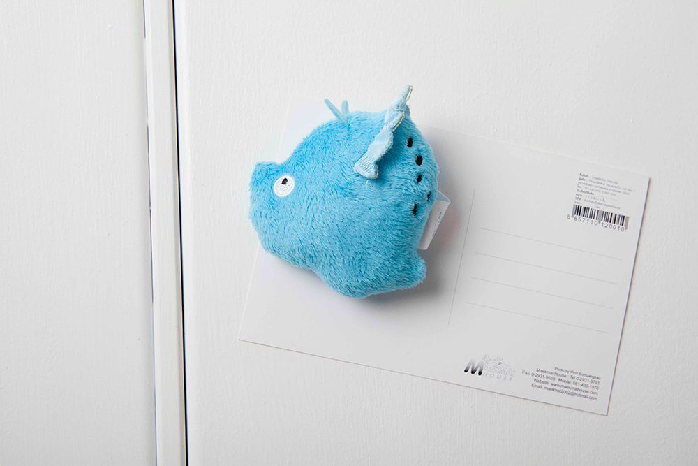 【我的恐龍小當家】天天三角龍布偶磁鐵